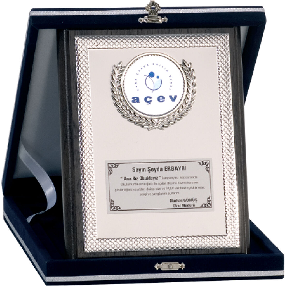 ODAK KUPA - Ahşap Plaketler - PL-089 B - 15x20 cm