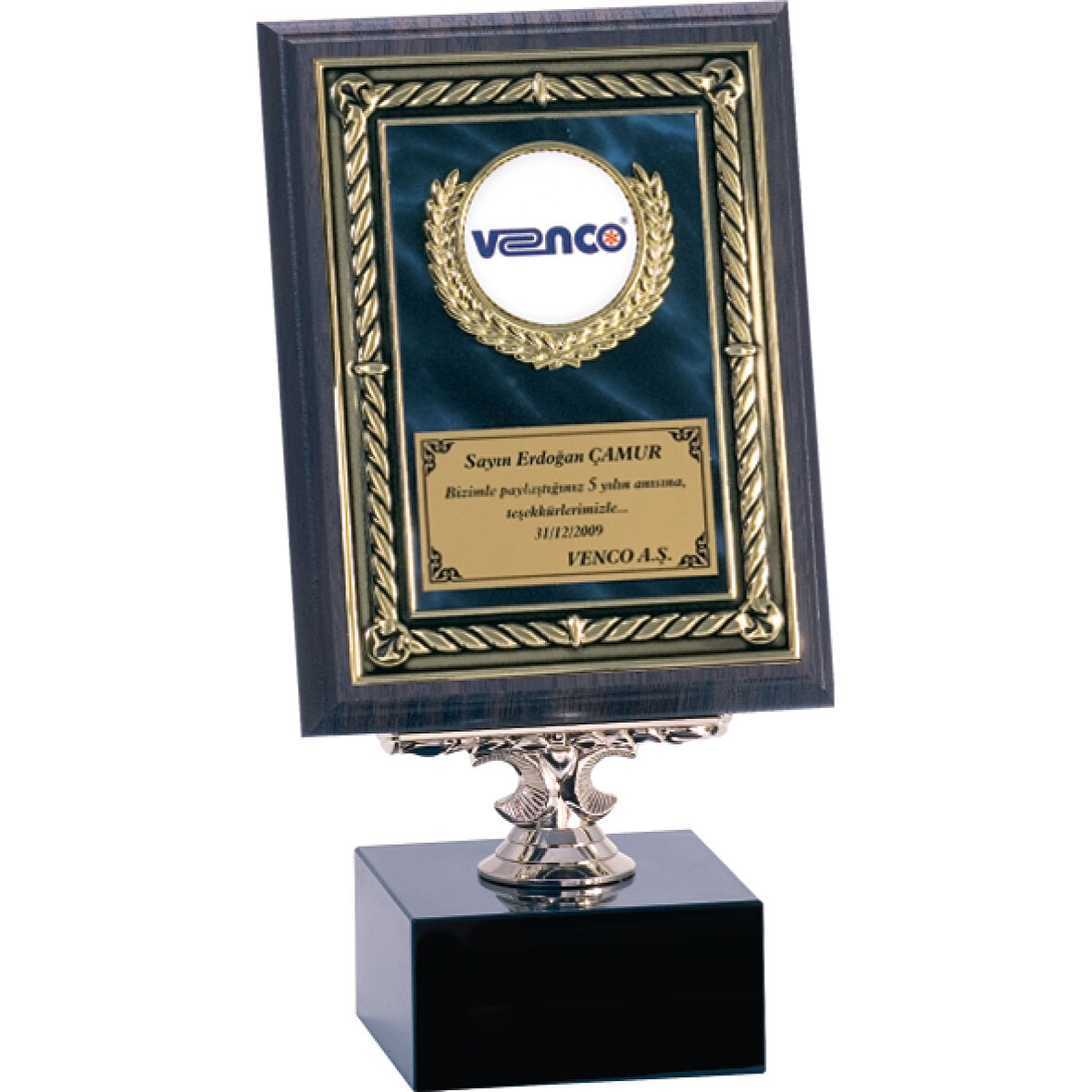 ODAK KUPA - Ahşap Plaketler - PL-102 B - 15x20 cm