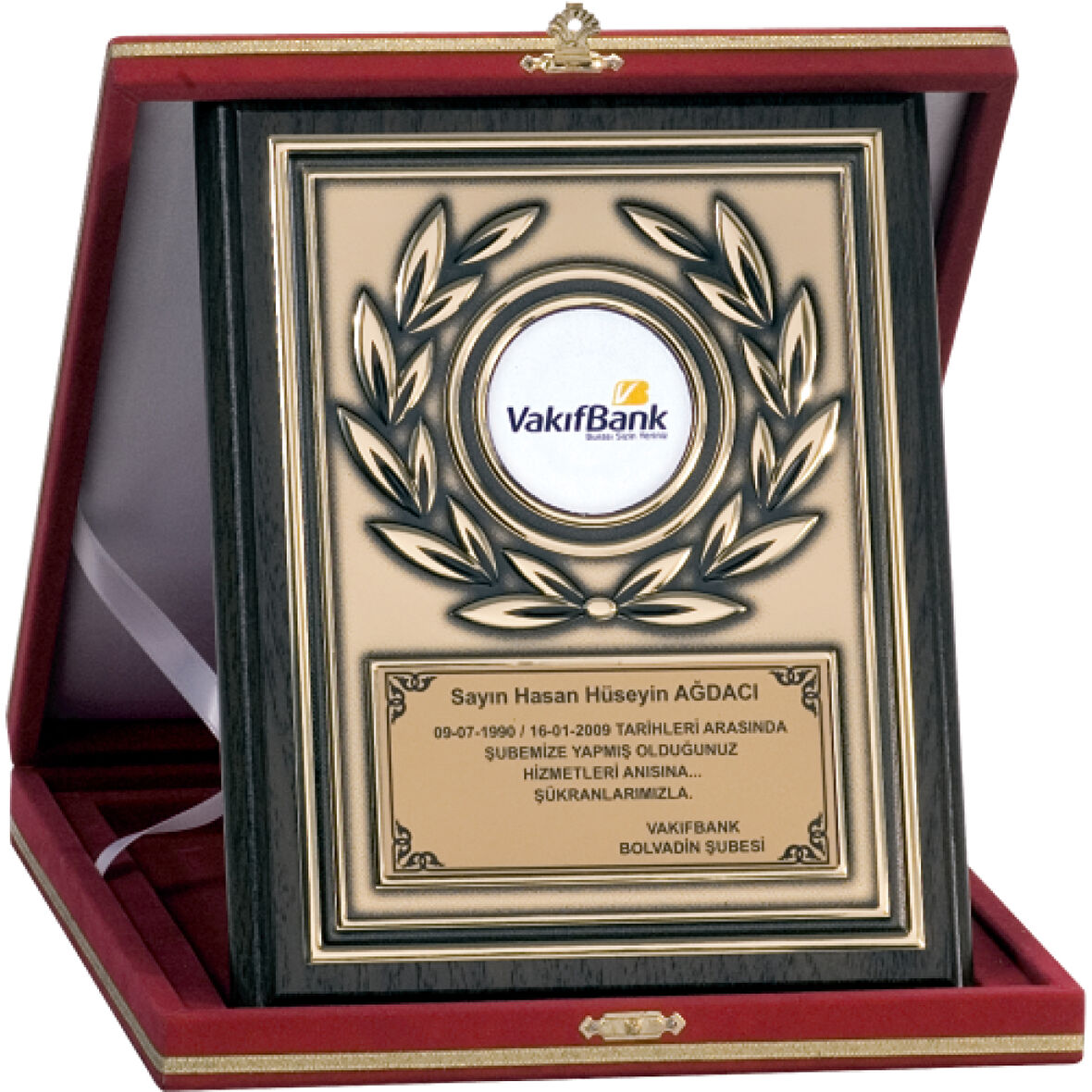 ODAK KUPA - Ahşap Plaketler - PL-113 A - 18x24 cm