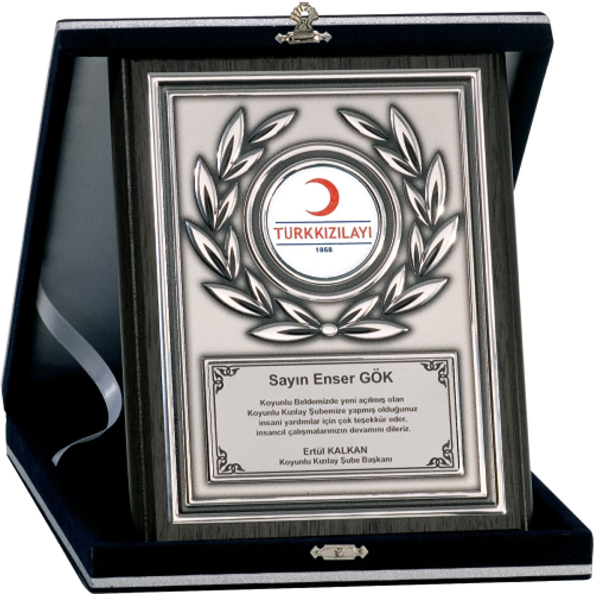 ODAK KUPA - Ahşap Plaketler - PL-115 A - 18x24 cm