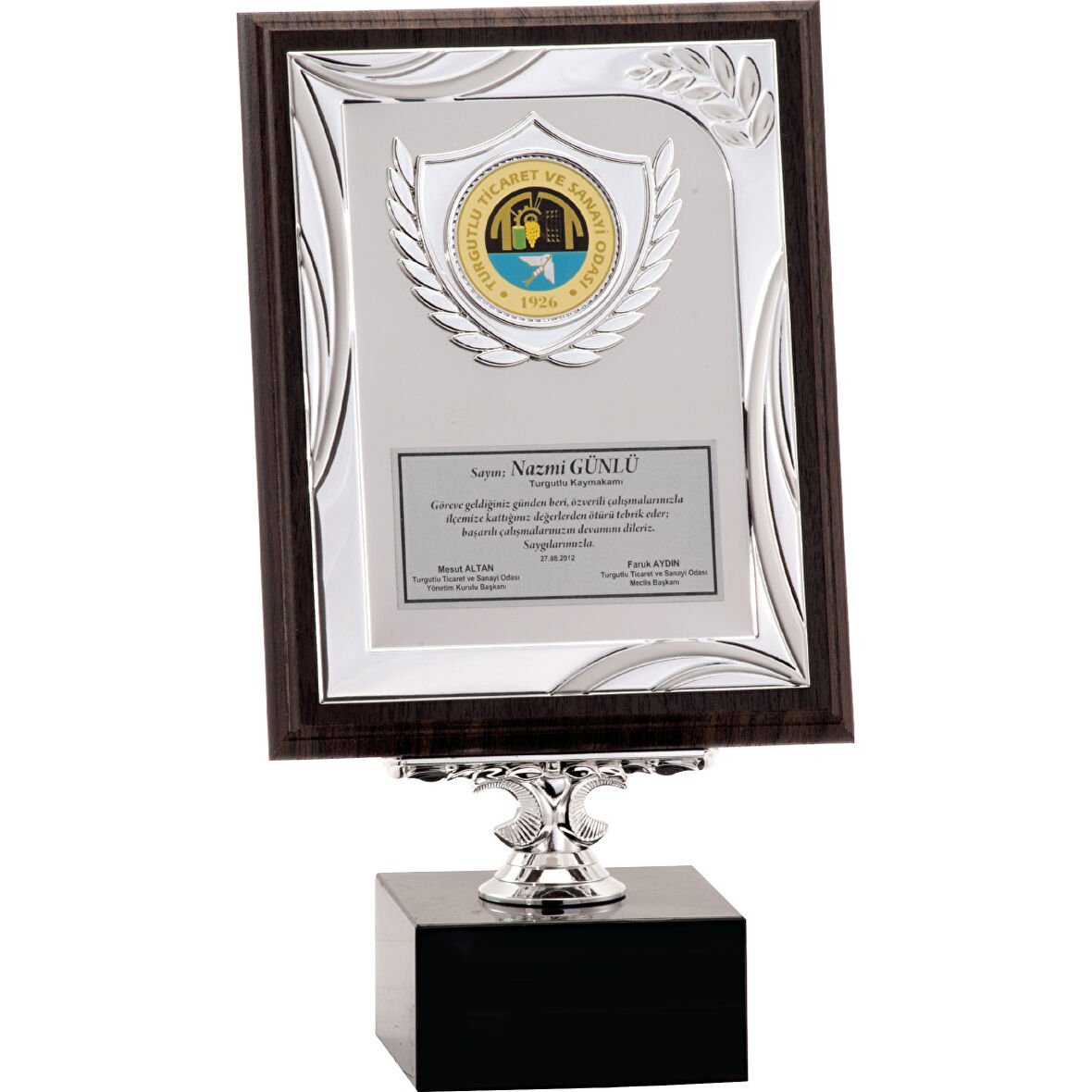 ODAK KUPA - Ahşap Plaketler - PL-124 A - 18x24 cm