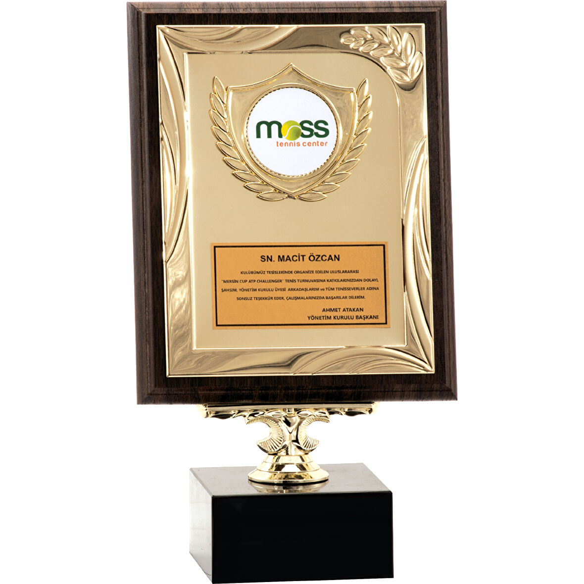 ODAK KUPA - Ahşap Plaketler - PL-126 A - 18x24 cm