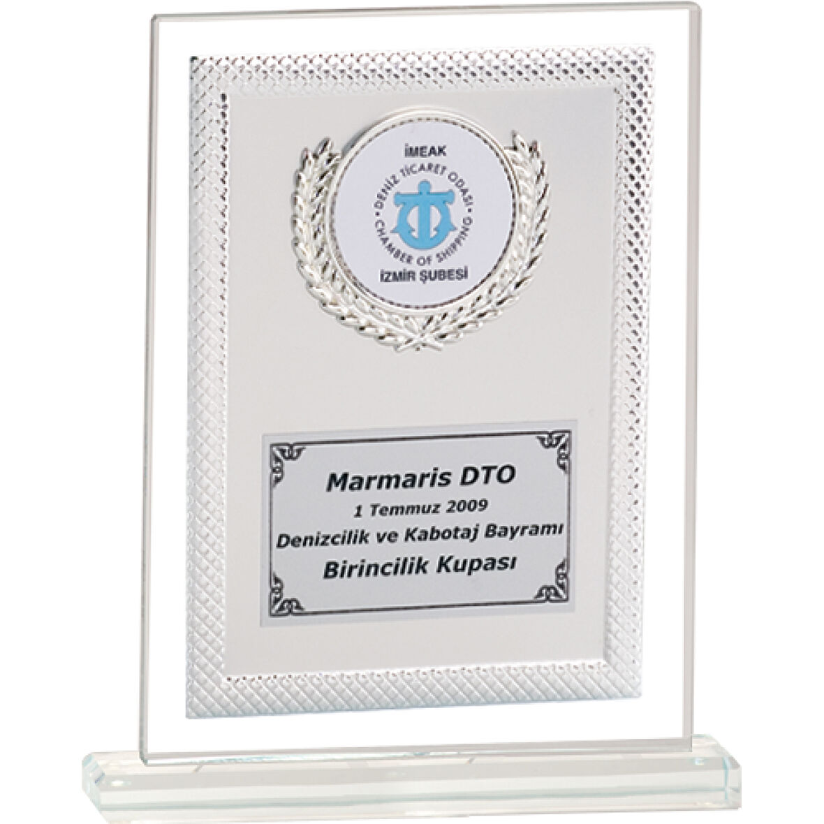 ODAK KUPA - Cam Plaketler - CM-033 B - 18x21 cm