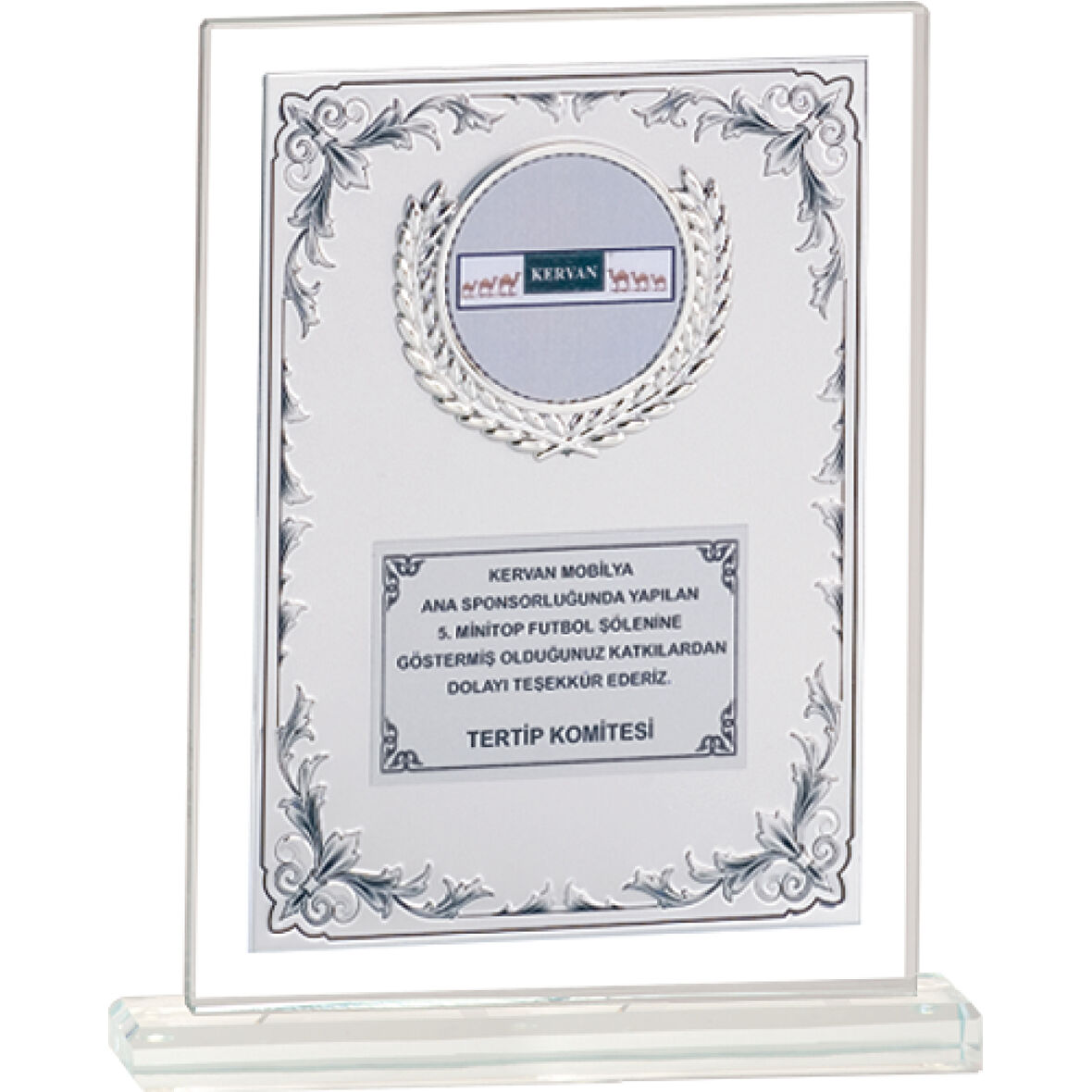 ODAK KUPA - Cam Plaketler - CM-034 B - 18x21 cm