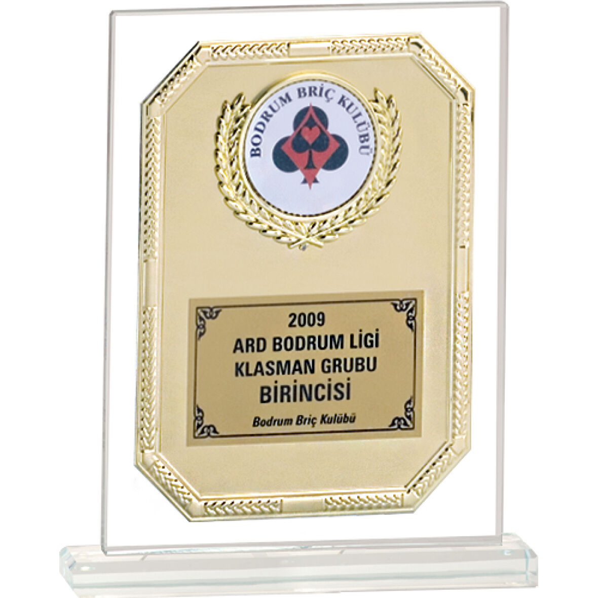 ODAK KUPA - Cam Plaketler - CM-036 A - 18x21 cm