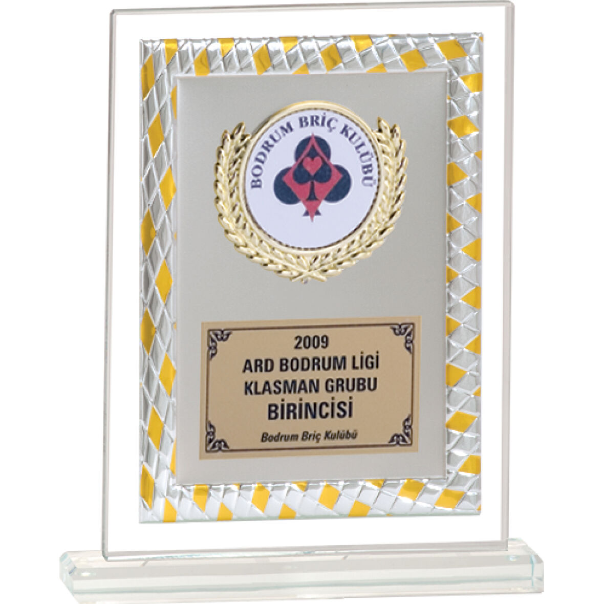 ODAK KUPA - Cam Plaketler - CM-044 B - 18x21 cm