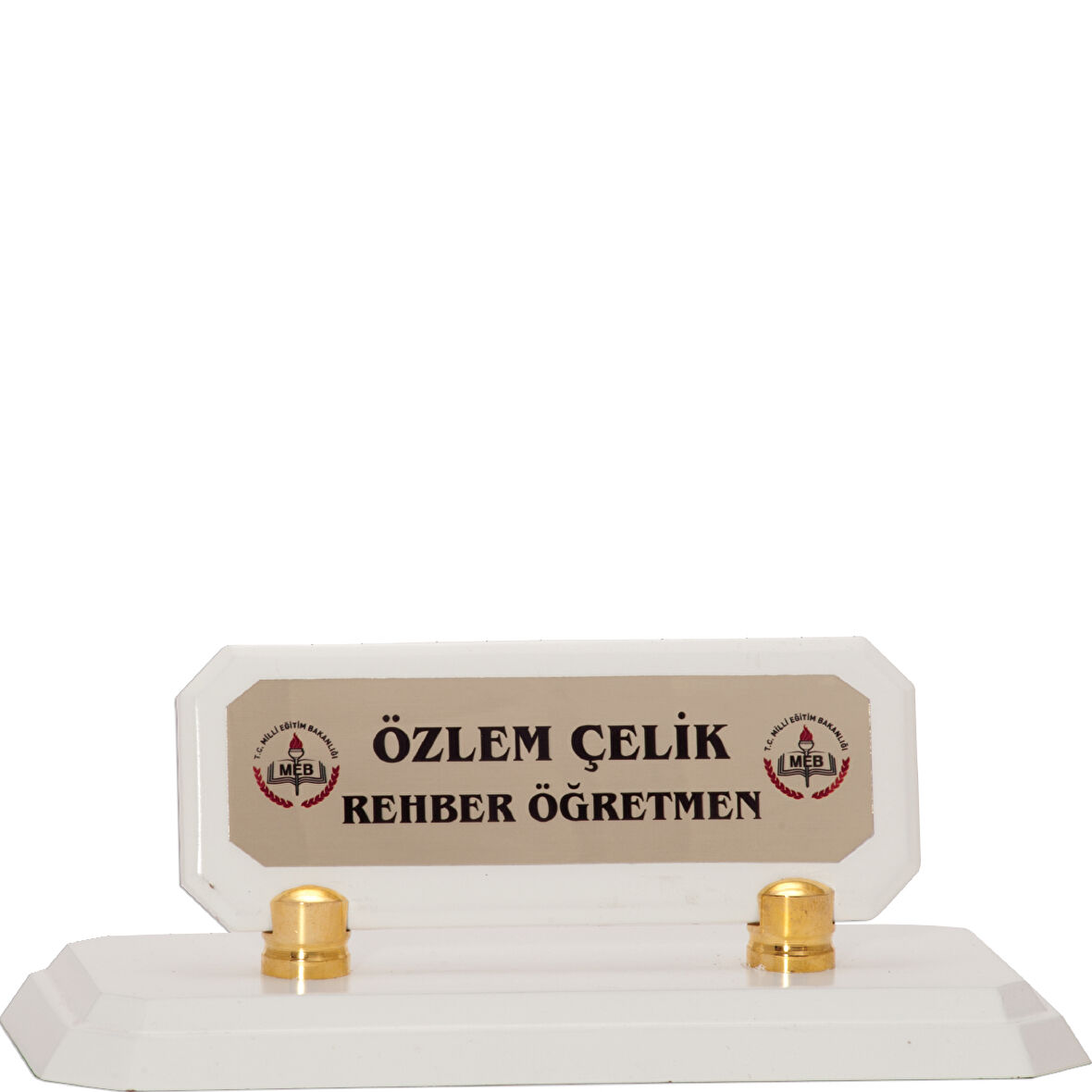 ODAK KUPA - Ahşap ve Cam Masa İsimlikleri - YZ-004 A - 10 cm