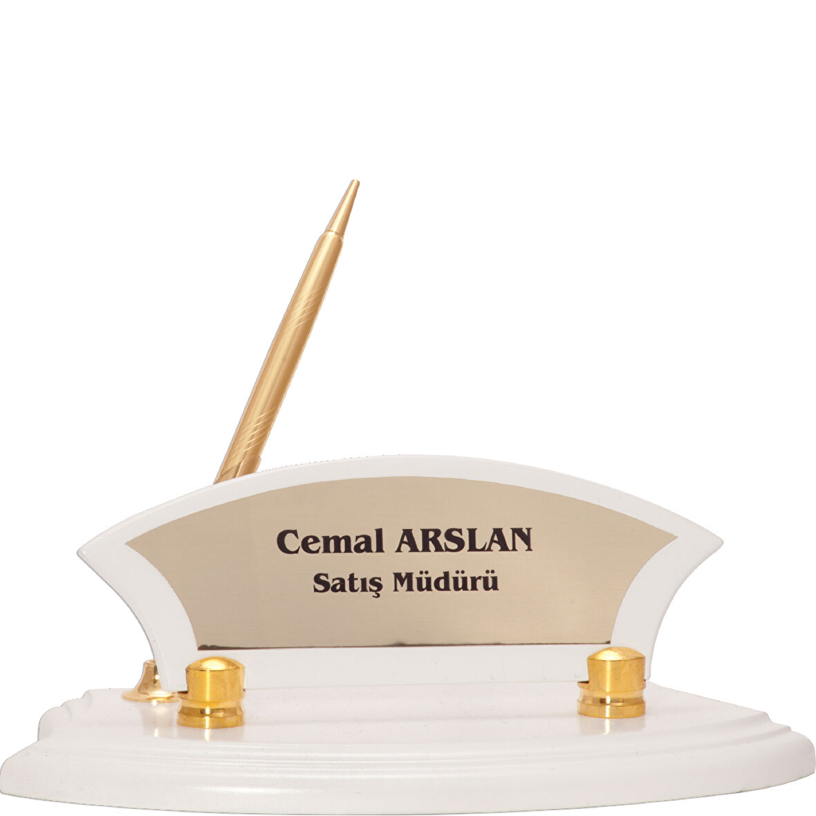 ODAK KUPA - Ahşap ve Cam Masa İsimlikleri - YZ-007 A - 10 cm