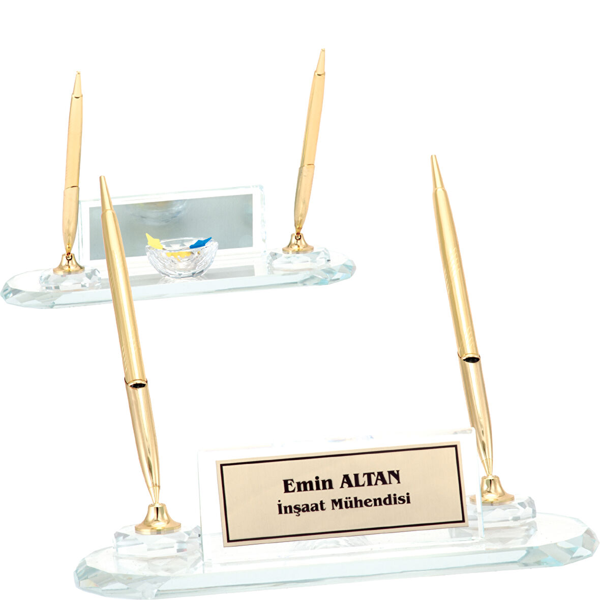 ODAK KUPA - Ahşap ve Cam Masa İsimlikleri - YZ-027 A - 10 cm