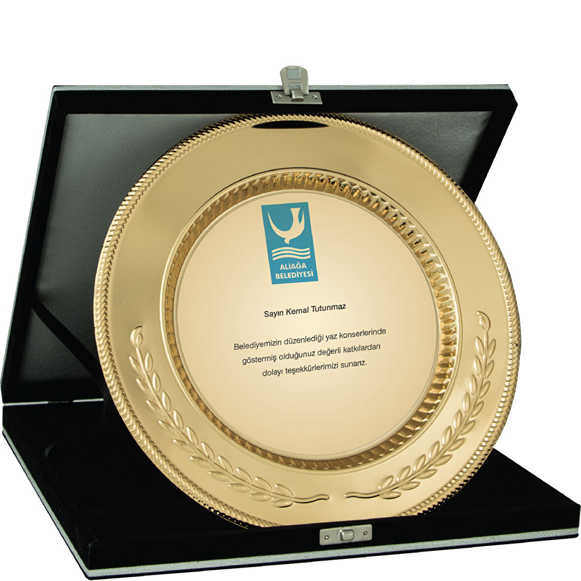 ODAK KUPA - Tabak Plaketler - UK-007 A - 25 cm