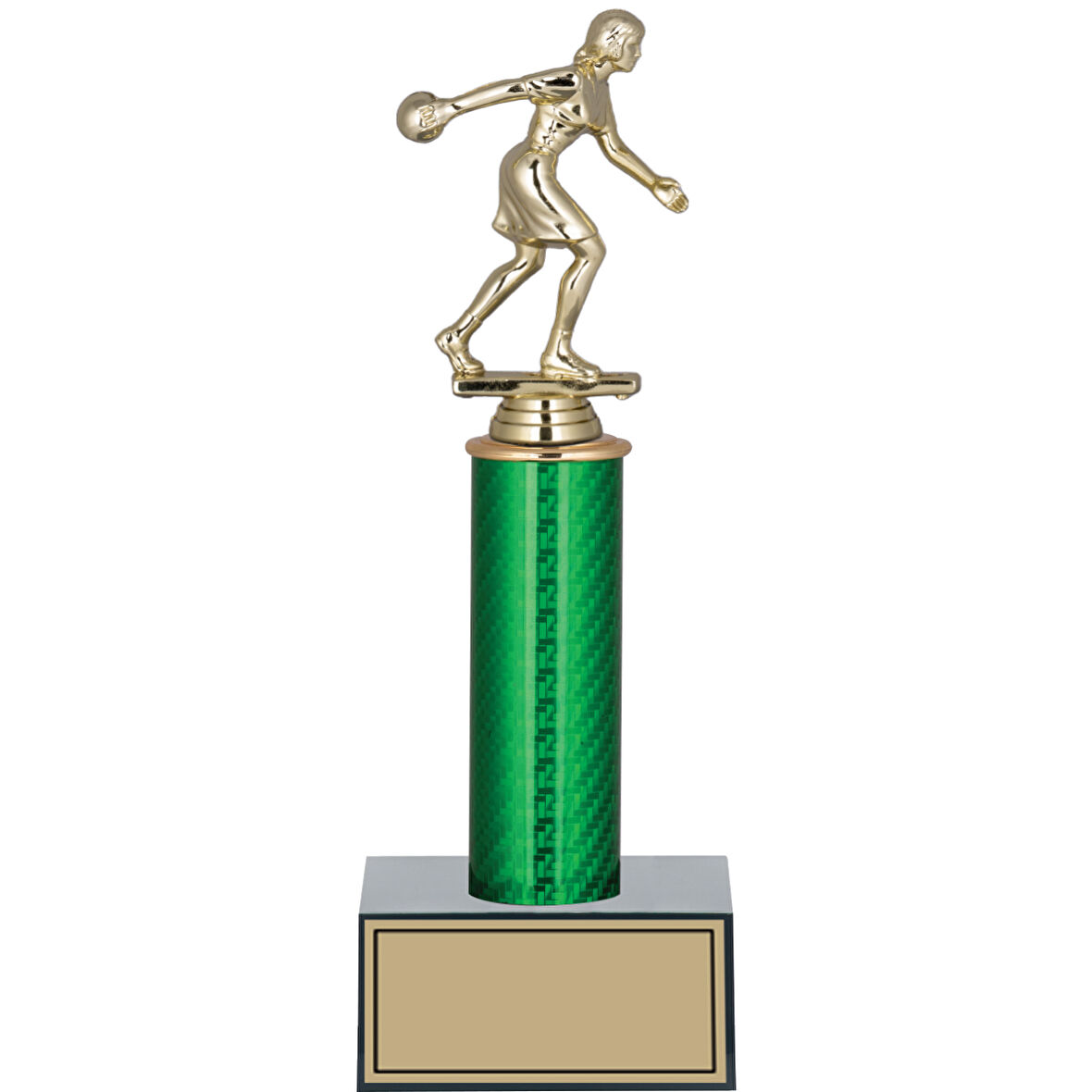 ODAK KUPA - Figürlü Kupalar - Bowling Kadın Figürlü Kupalar FG-006 A - 29 cm