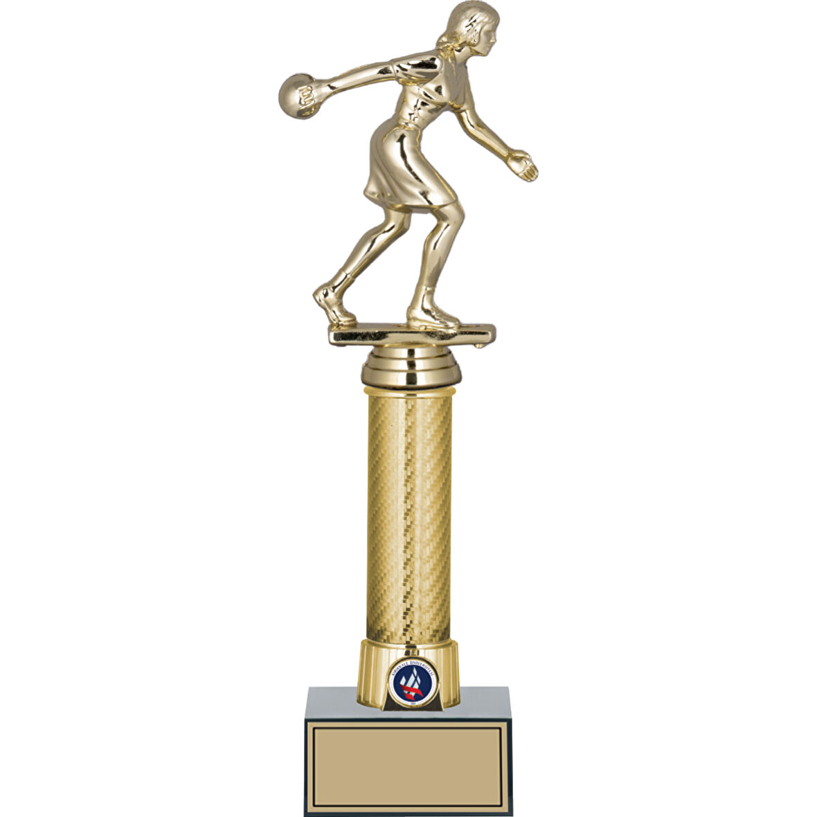 ODAK KUPA - Figürlü Kupalar - Bowling Kadın Figürlü Kupalar FG-008 A - 33 cm