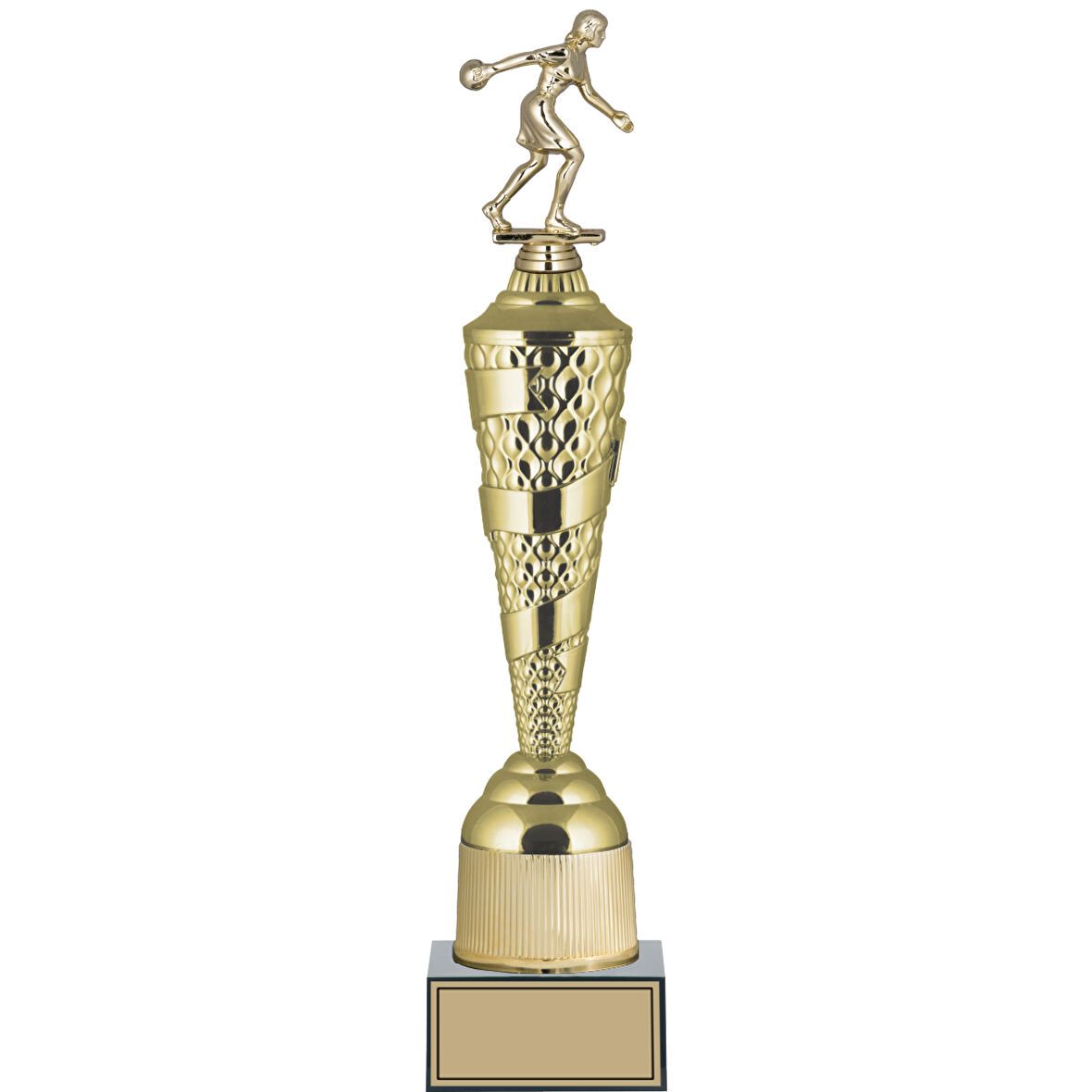 ODAK KUPA - Figürlü Kupalar - Bowling Kadın Figürlü Kupalar FG-027 A - 47 cm