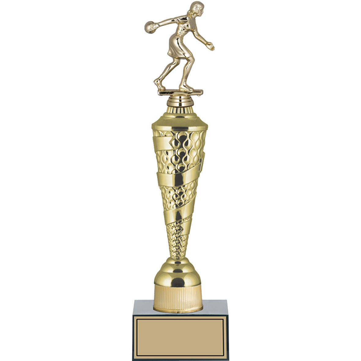 ODAK KUPA - Figürlü Kupalar - Bowling Kadın Figürlü Kupalar FG-027 C - 40 cm