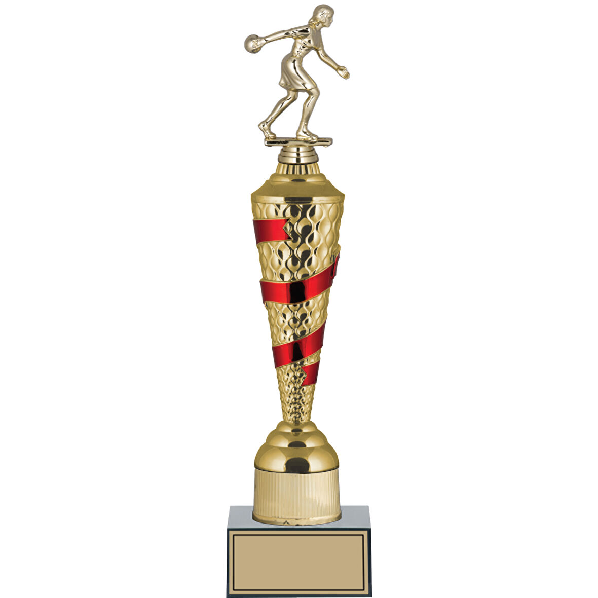 ODAK KUPA - Figürlü Kupalar - Bowling Kadın Figürlü Kupalar FG-028 B - 44 cm