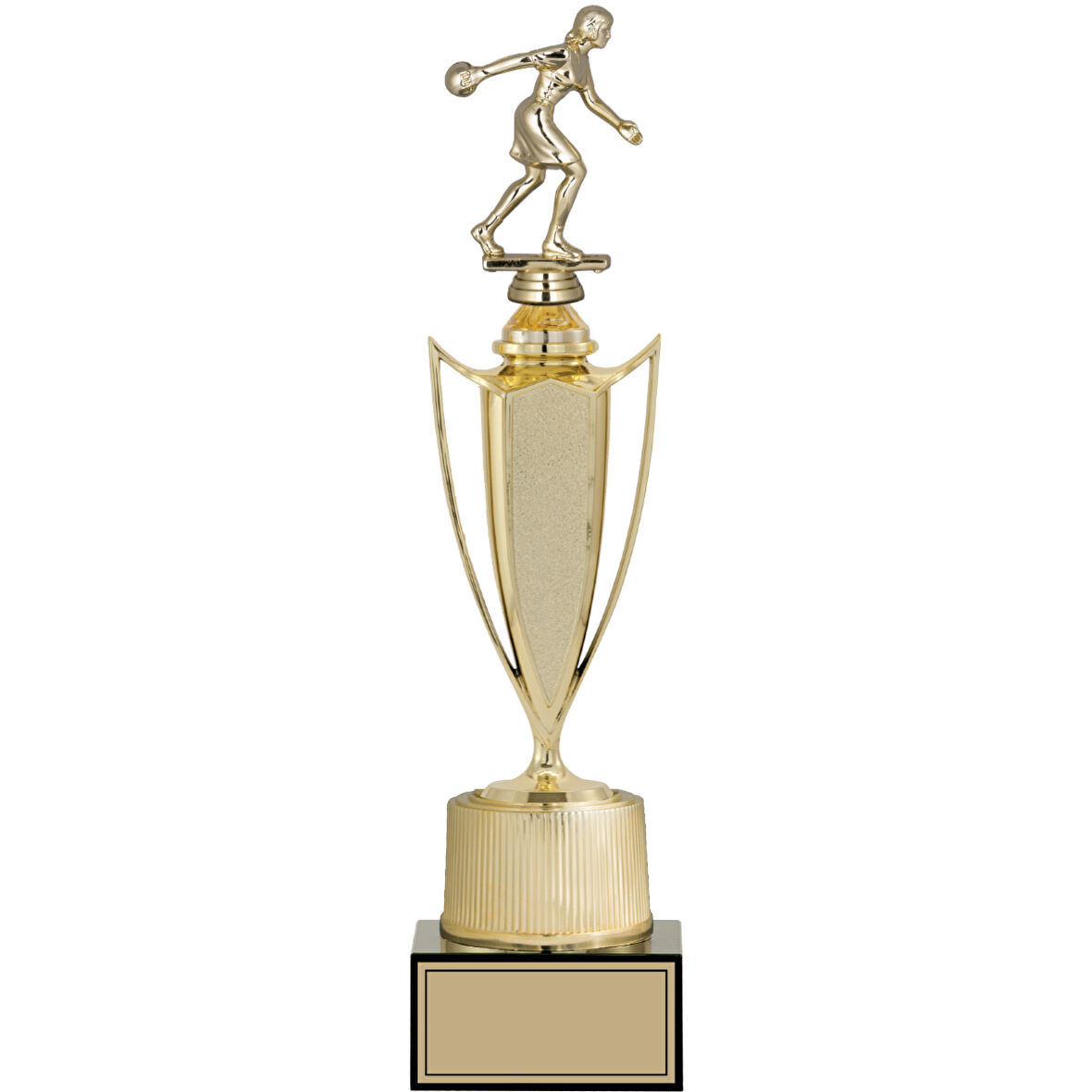 ODAK KUPA - Figürlü Kupalar - Bowling Kadın Figürlü Kupalar FG-040 A - 39 cm