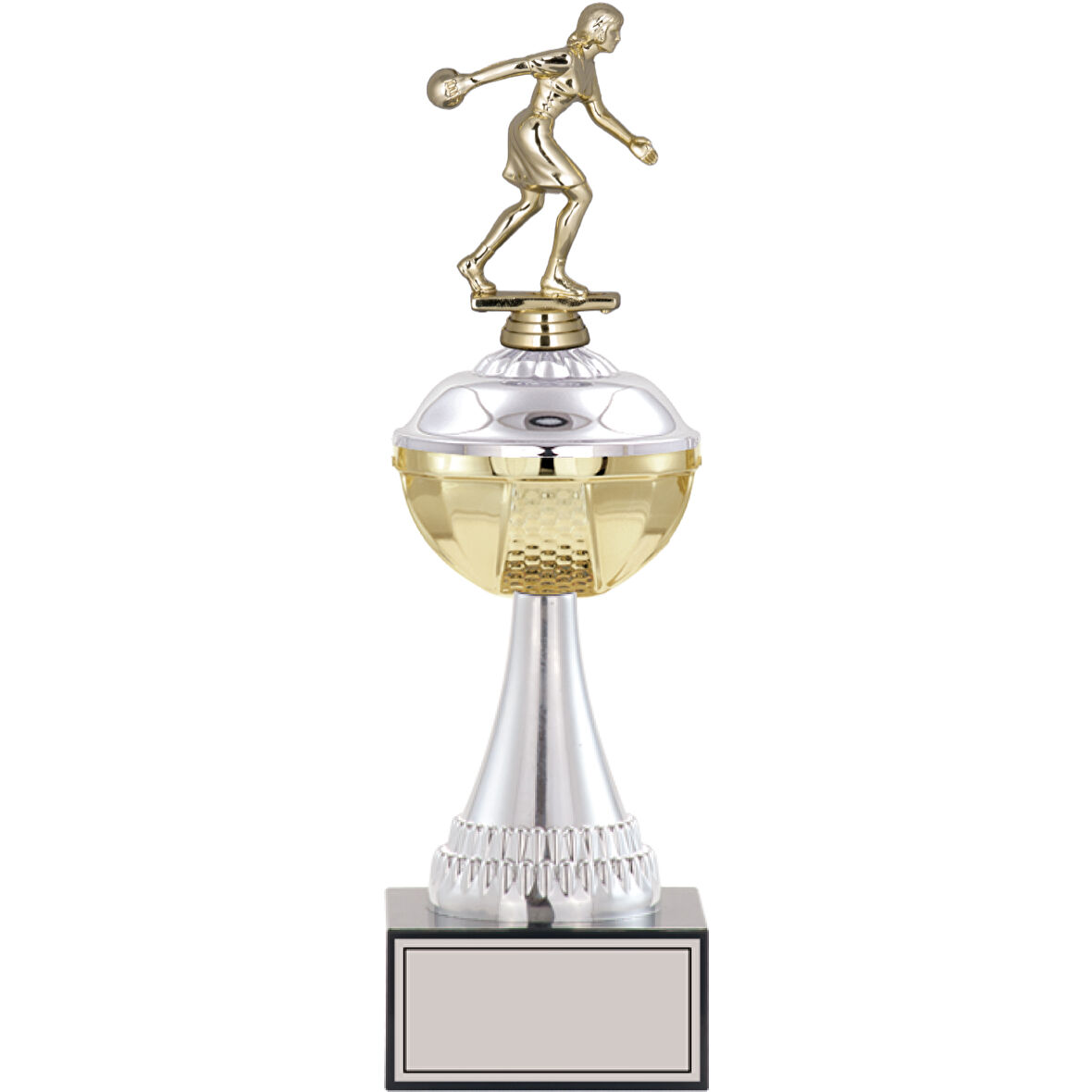 ODAK KUPA - Figürlü Kupalar - Bowling Kadın Figürlü Kupalar FG-045 A - 35 cm