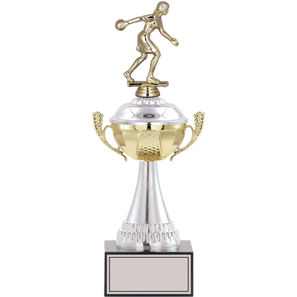 ODAK KUPA - Figürlü Kupalar - Bowling Kadın Figürlü Kupalar FG-046 A - 35 cm