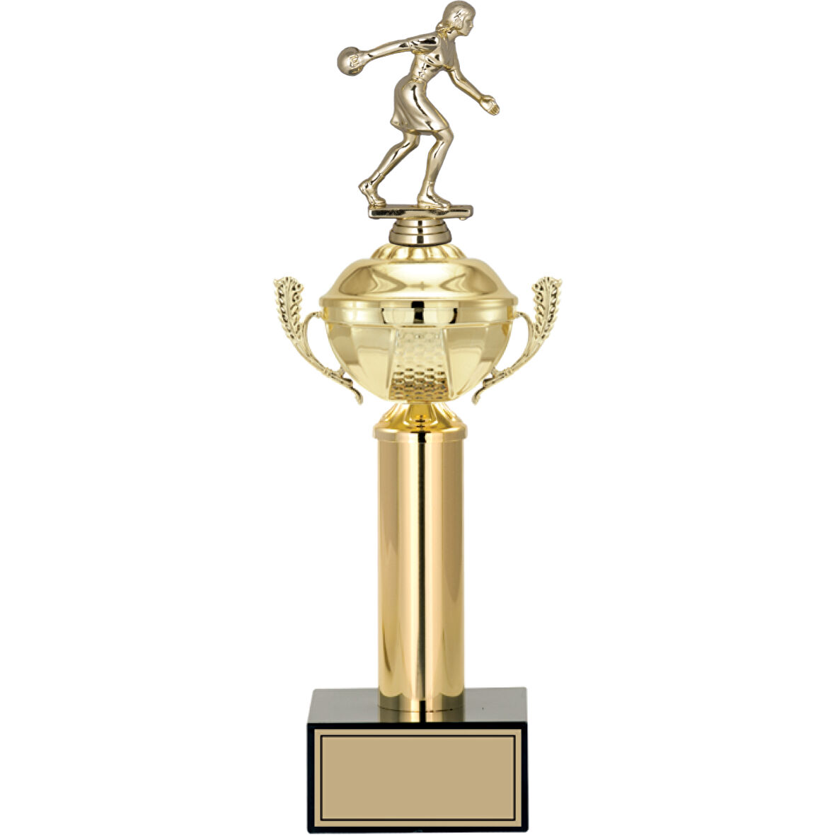 ODAK KUPA - Figürlü Kupalar - Bowling Kadın Figürlü Kupalar FG-048 B - 40 cm