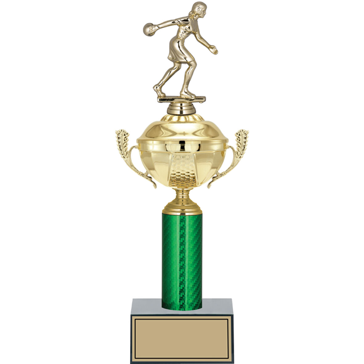 ODAK KUPA - Figürlü Kupalar - Bowling Kadın Figürlü Kupalar FG-050 B - 38 cm