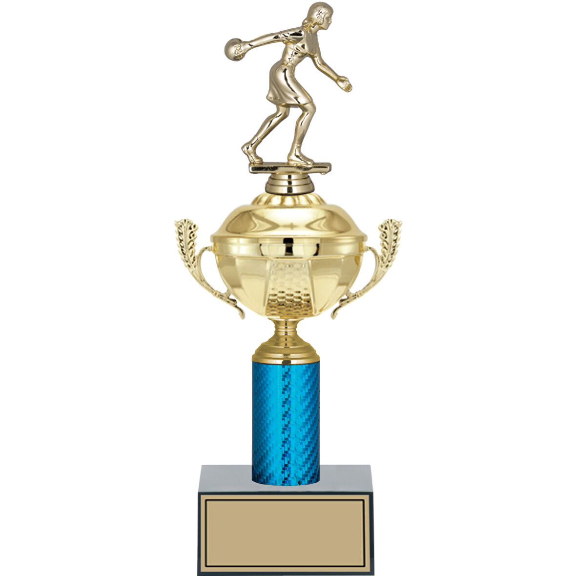 ODAK KUPA - Figürlü Kupalar - Bowling Kadın Figürlü Kupalar FG-052 C - 36 cm