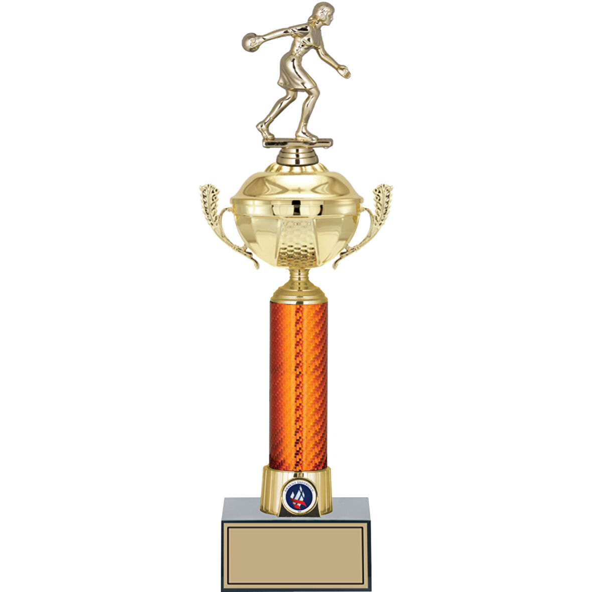 ODAK KUPA - Figürlü Kupalar - Bowling Kadın Figürlü Kupalar FG-056 A - 45 cm