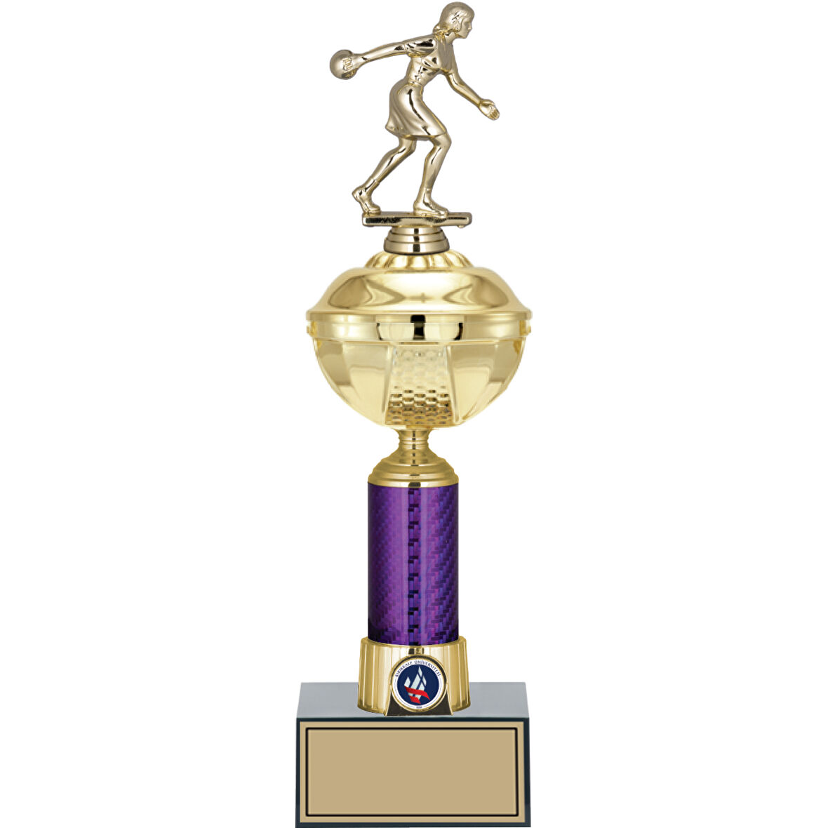 ODAK KUPA - Figürlü Kupalar - Bowling Kadın Figürlü Kupalar FG-059 C - 40 cm