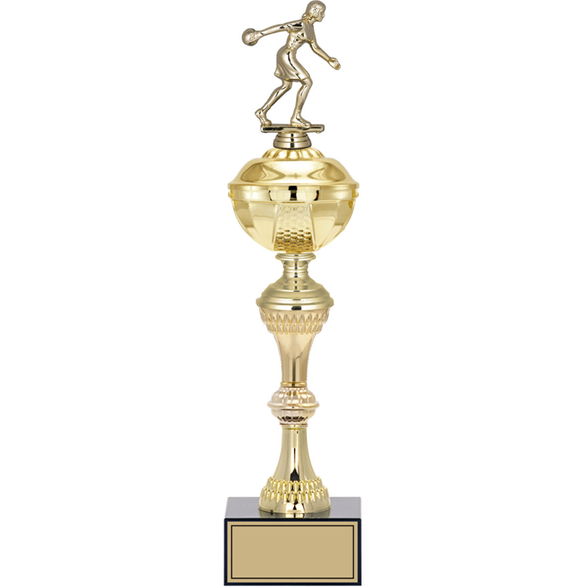 ODAK KUPA - Figürlü Kupalar - Bowling Kadın Figürlü Kupalar FG-061 C - 44 cm