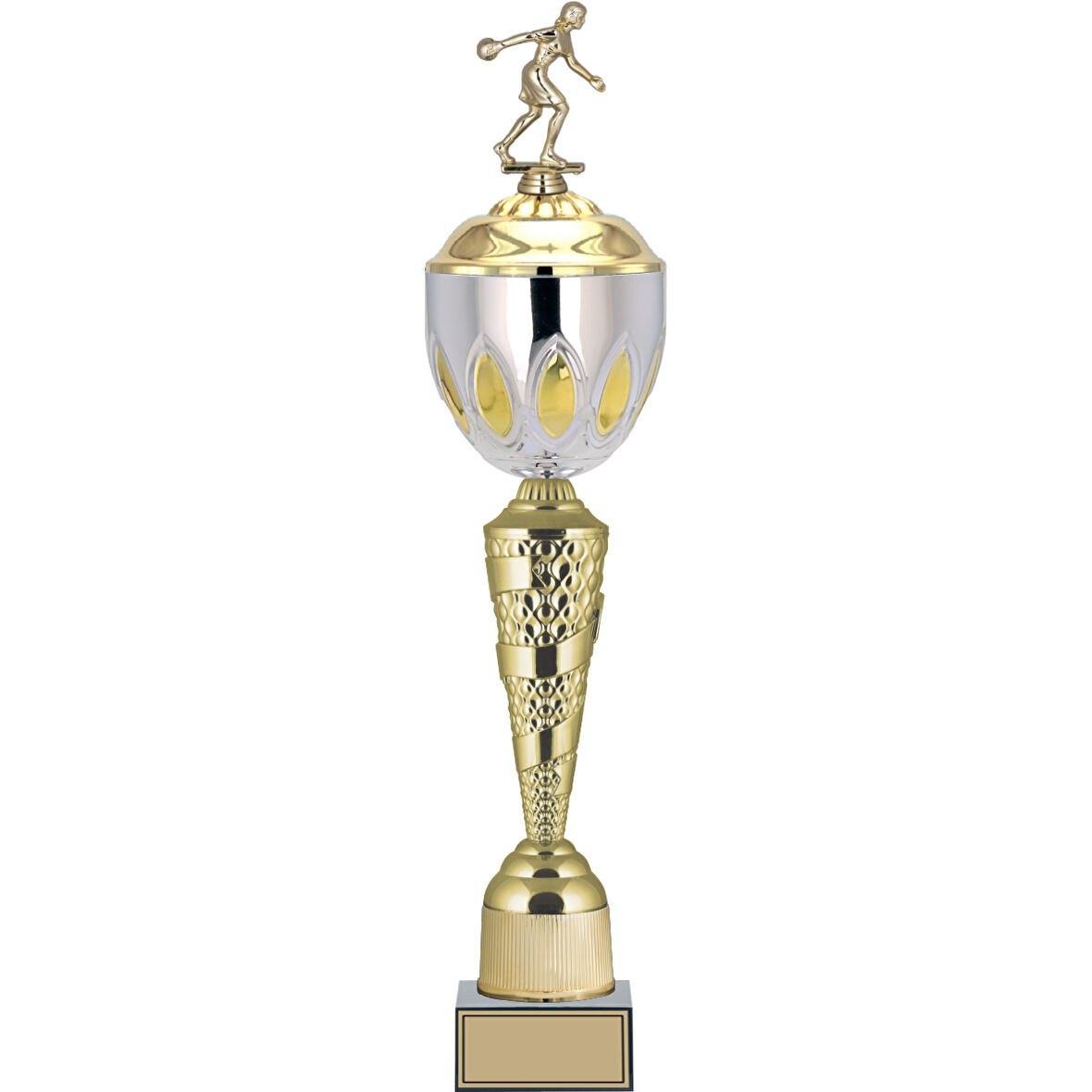 ODAK KUPA - Figürlü Kupalar - Bowling Kadın Figürlü Kupalar FG-085 A - 64 cm