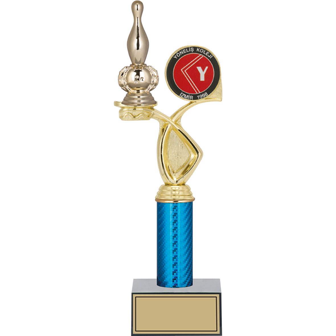 ODAK KUPA - Figürlü Kupalar - Bowling / Labut Figürlü Kupalar FG-017 B - 34 cm