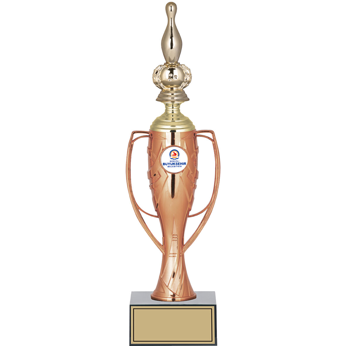 ODAK KUPA - Figürlü Kupalar - Bowling / Labut Figürlü Kupalar FG-025 C - 34 cm