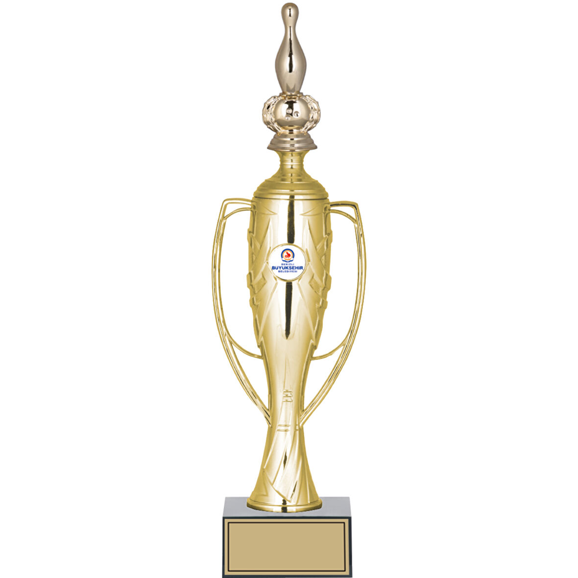 ODAK KUPA - Figürlü Kupalar - Bowling / Labut Figürlü Kupalar FG-026 A - 41 cm