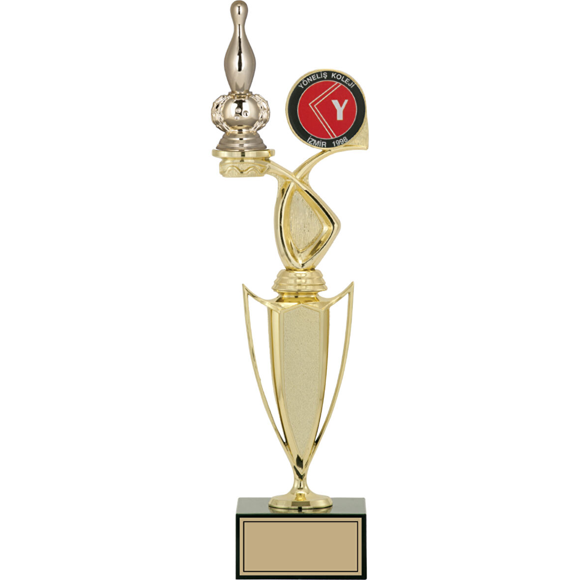 ODAK KUPA - Figürlü Kupalar - Bowling / Labut Figürlü Kupalar FG-043 A - 41 cm