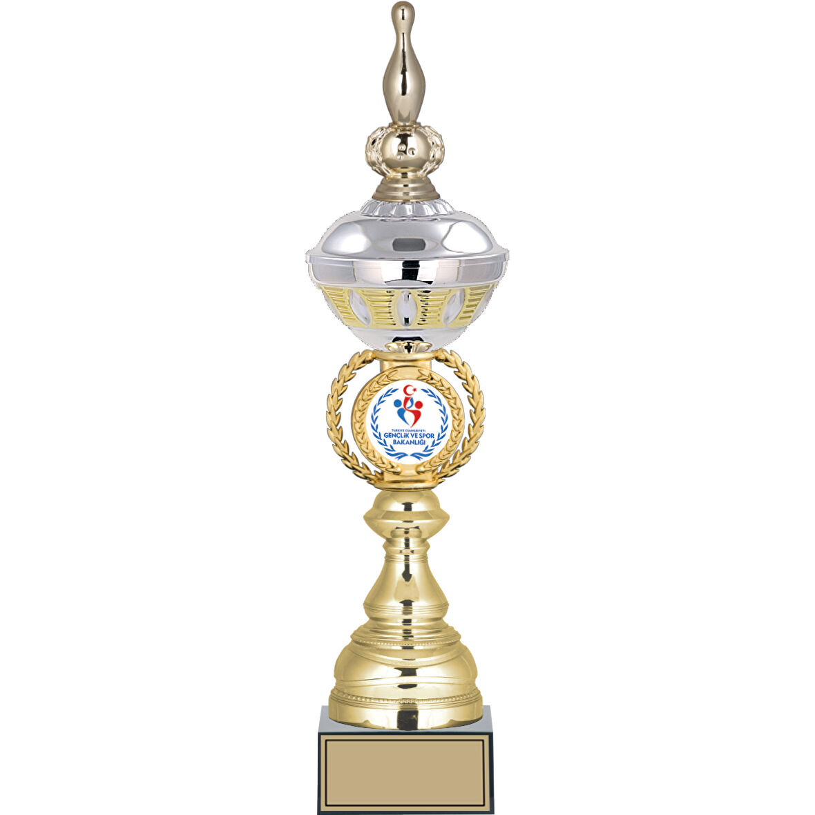 ODAK KUPA - Figürlü Kupalar - Bowling / Labut Figürlü Kupalar FG-066 A - 47 cm