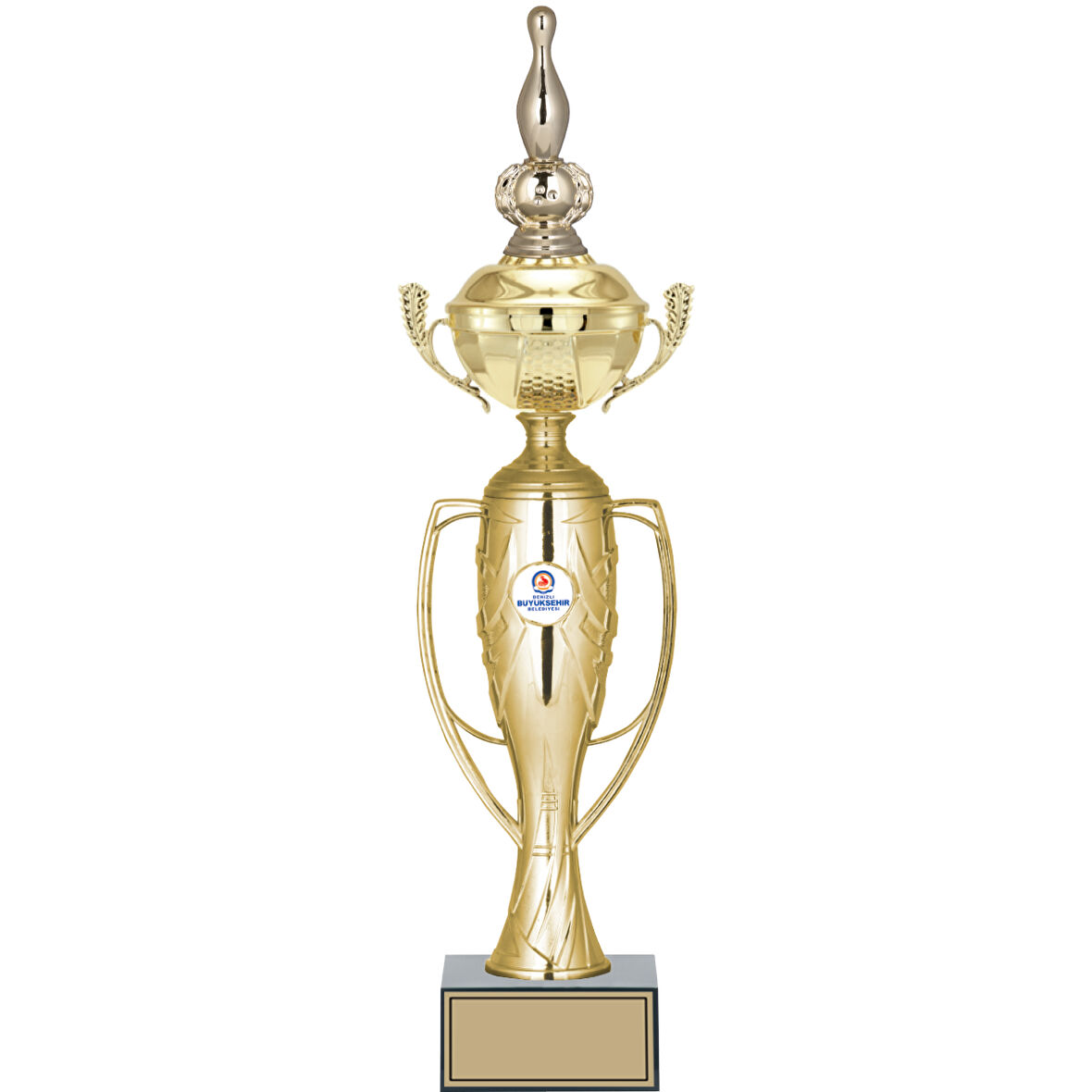 ODAK KUPA - Figürlü Kupalar - Bowling / Labut Figürlü Kupalar FG-072 B - 47 cm