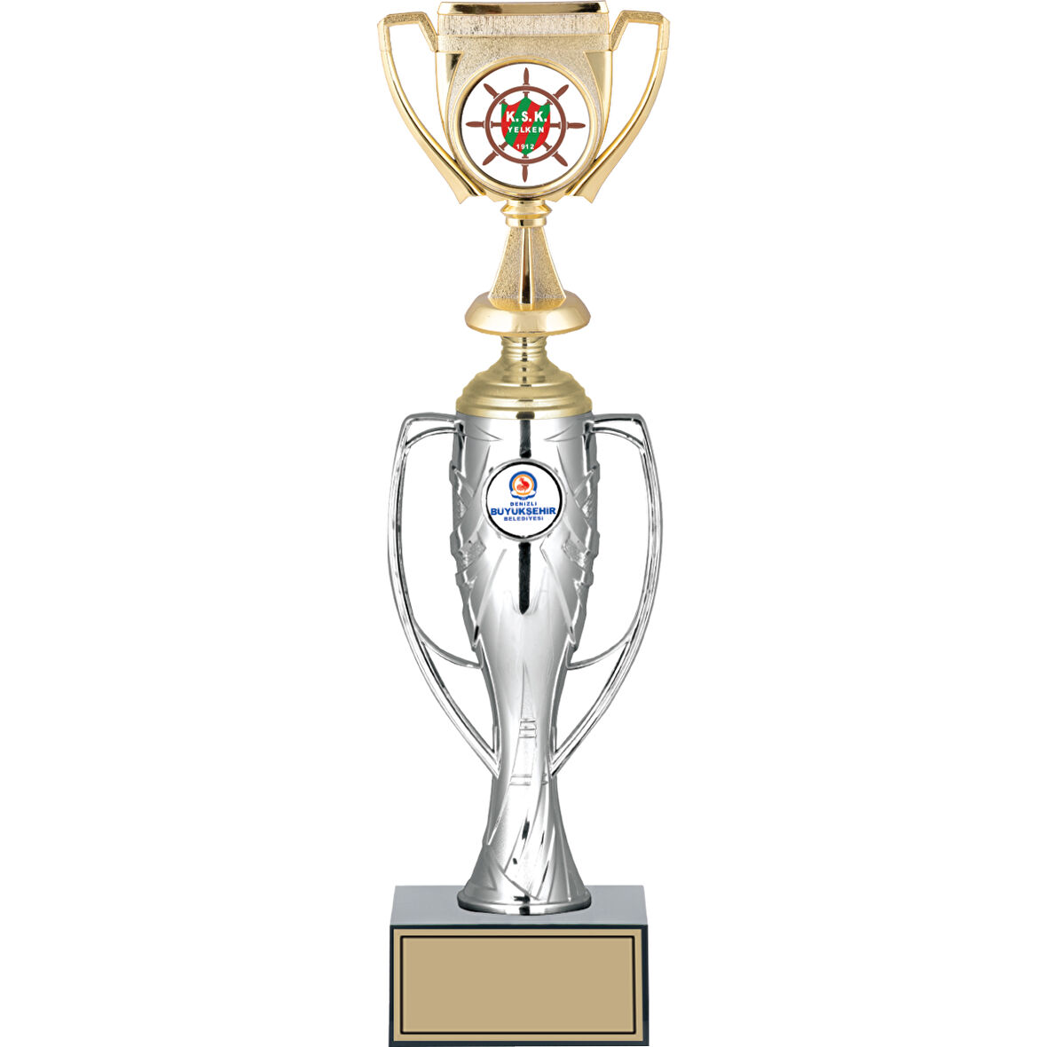 ODAK KUPA - Figürlü Kupalar - Kupa Figürlü Kupalar FG-025 B - 38 cm