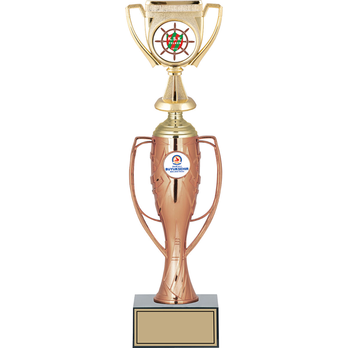 ODAK KUPA - Figürlü Kupalar - Kupa Figürlü Kupalar FG-025 C - 38 cm