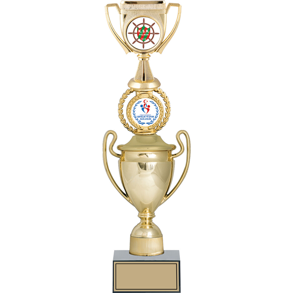 ODAK KUPA - Figürlü Kupalar - Kupa Figürlü Kupalar FG-037 C - 44 cm