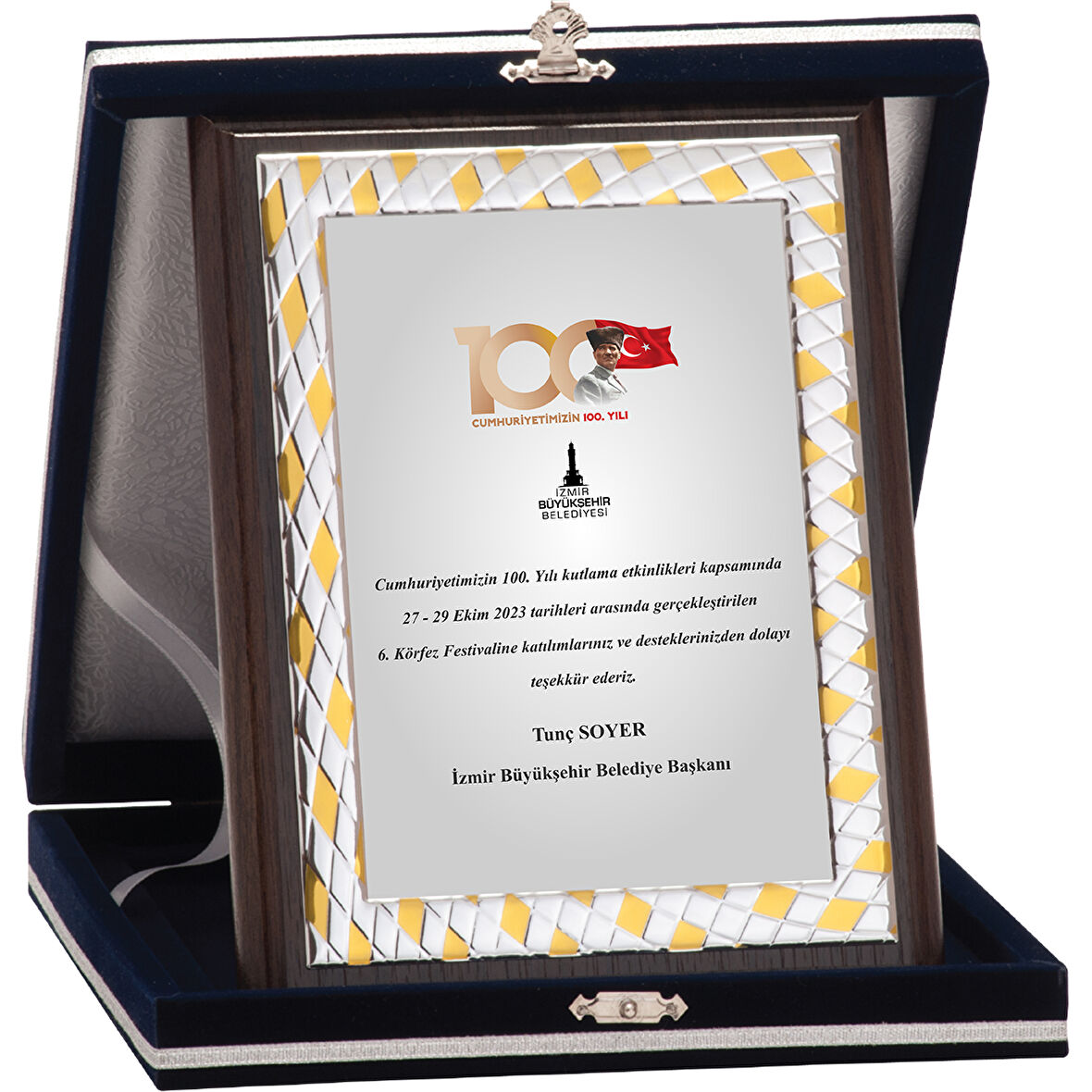 ODAK KUPA - Ahşap Plaketler - PL-017-M B - 15x20 cm