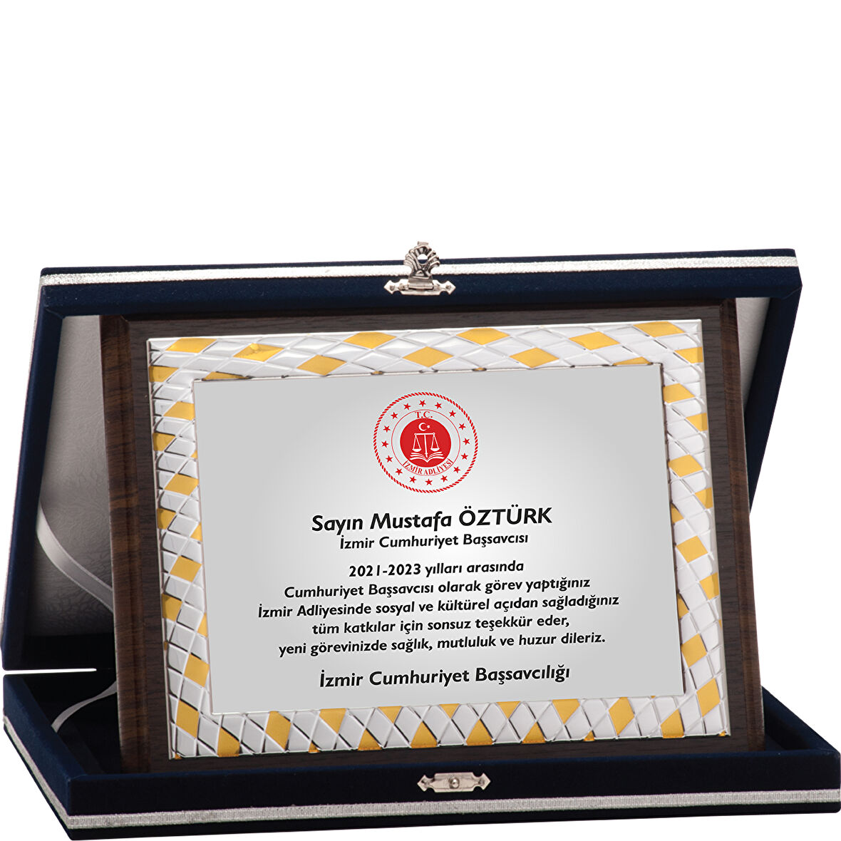 ODAK KUPA - Ahşap Plaketler - PL-019-M A - 18x24 cm