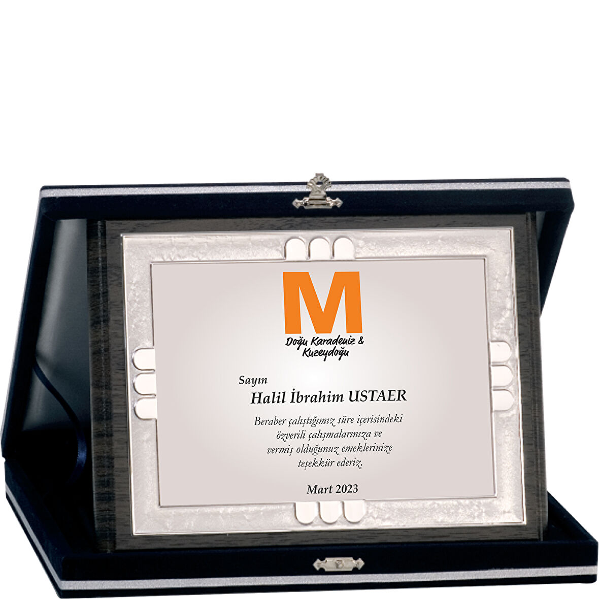 ODAK KUPA - Ahşap Plaketler - PL-031-M A - 18x24 cm