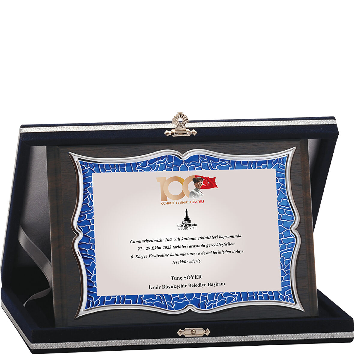 ODAK KUPA - Ahşap Plaketler - PL-035-M B - 15x20 cm