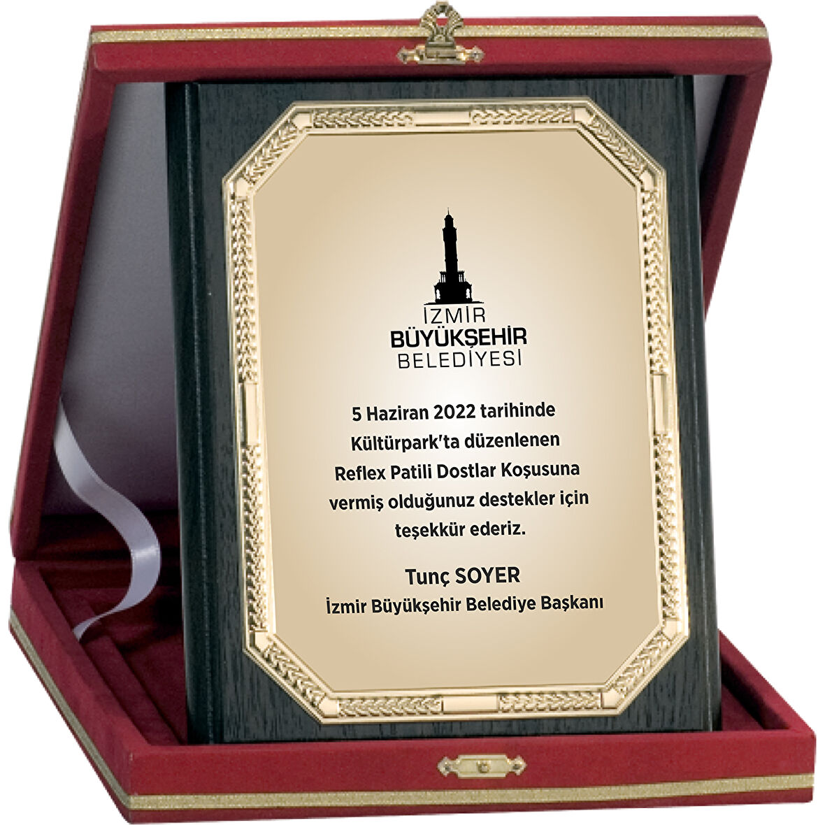 ODAK KUPA - Ahşap Plaketler - PL-041-M B - 15x20 cm