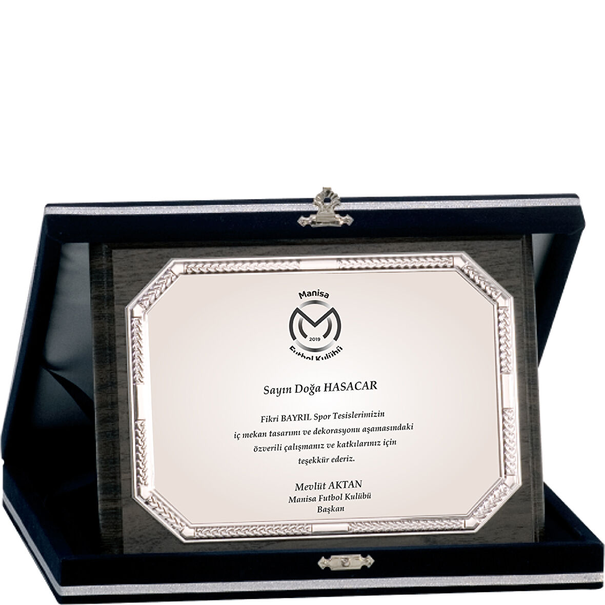 ODAK KUPA - Ahşap Plaketler - PL-047-M B - 15x20 cm