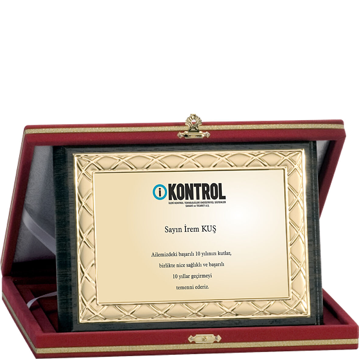 ODAK KUPA - Ahşap Plaketler - PL-059-M B - 15x20 cm