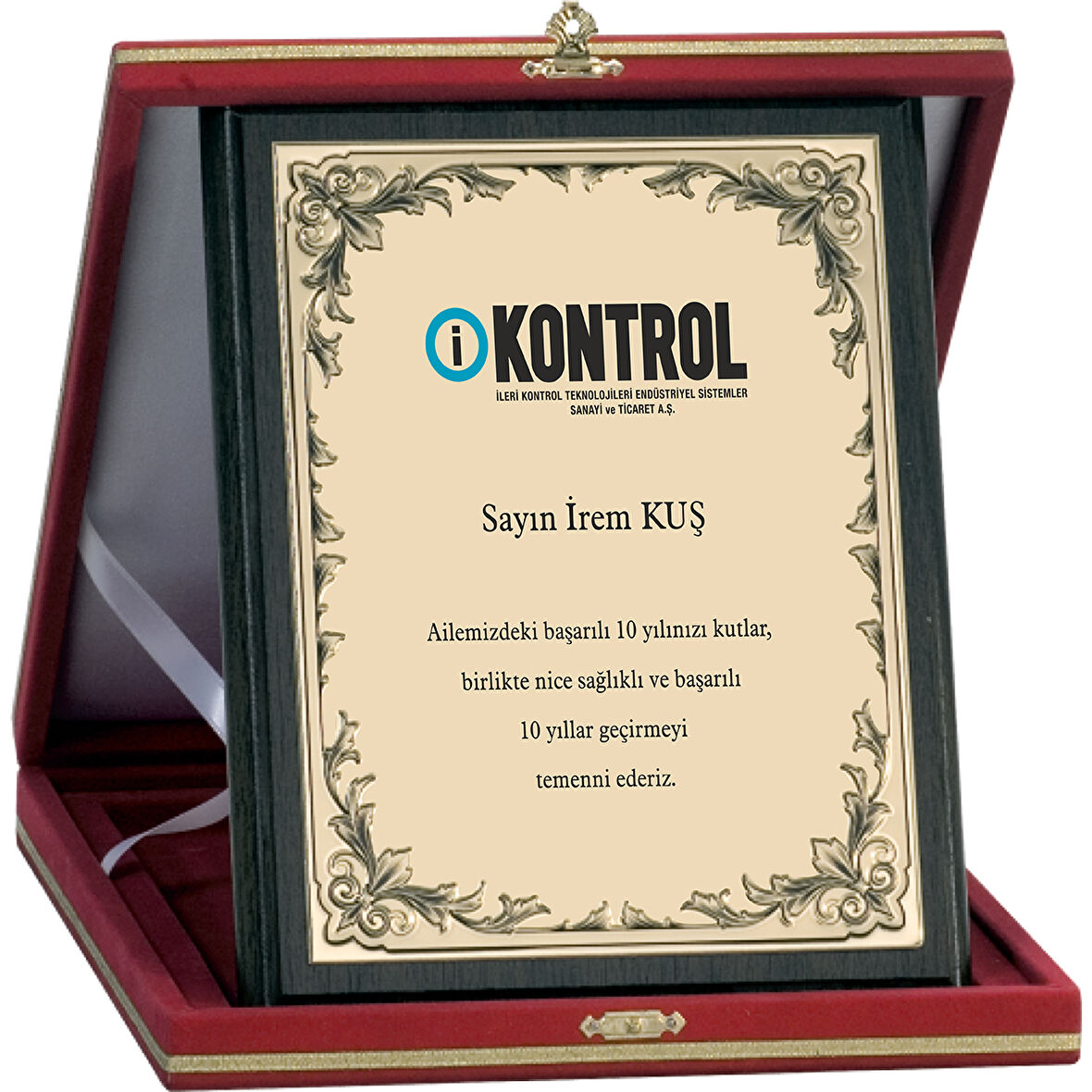 ODAK KUPA - Ahşap Plaketler - PL-069-M A - 18x24 cm