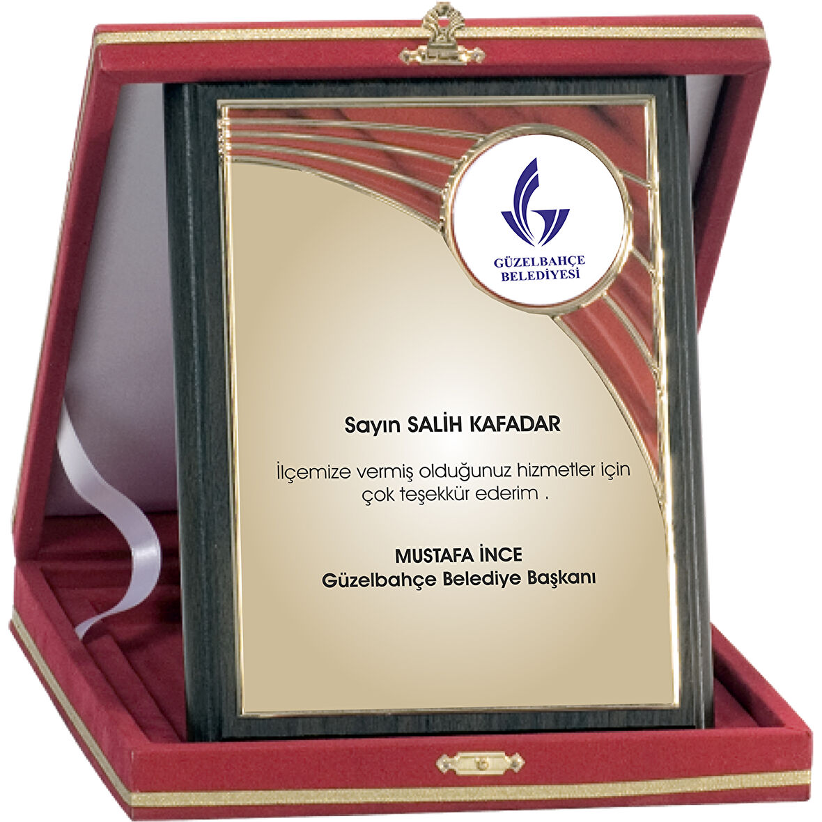 ODAK KUPA - Ahşap Plaketler - PL-073-M B - 15x20 cm