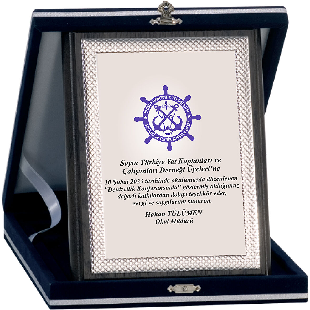ODAK KUPA - Ahşap Plaketler - PL-089-M B - 15x20 cm