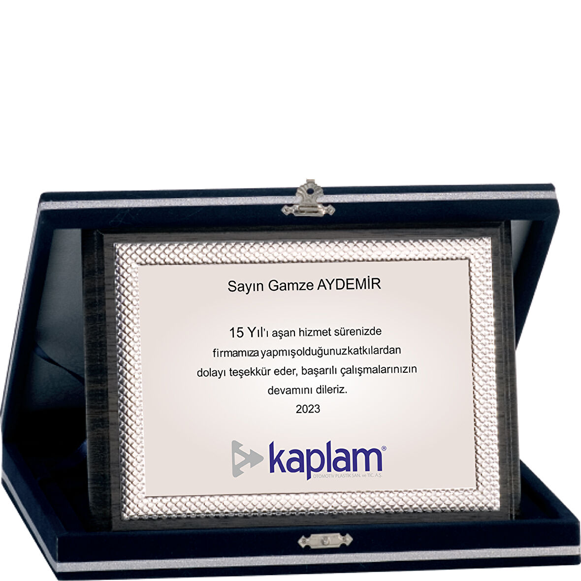 ODAK KUPA - Ahşap Plaketler - PL-091-M B - 15x20 cm