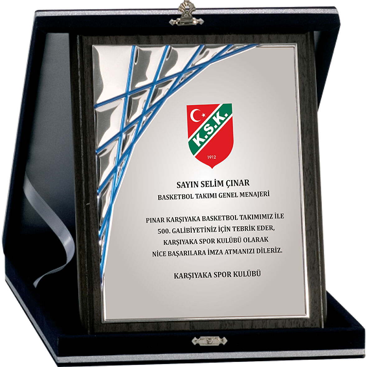 ODAK KUPA - Ahşap Plaketler - PL-097-M A - 18x24 cm
